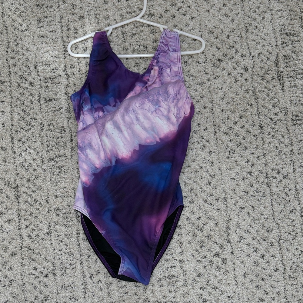 Glamethyst Destira gymnastics leotard child large